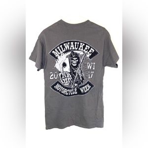 Milwaukee Motorcycle Week 2017 T-Shirt Size Medium